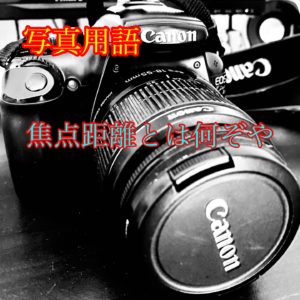 焦点距離とその特性を知って、上手に撮影しよう！